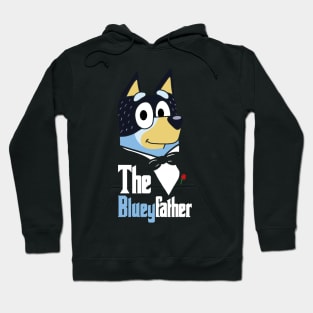 The Bluey Father - Funny Bluey - The Godfather Mashup Hoodie